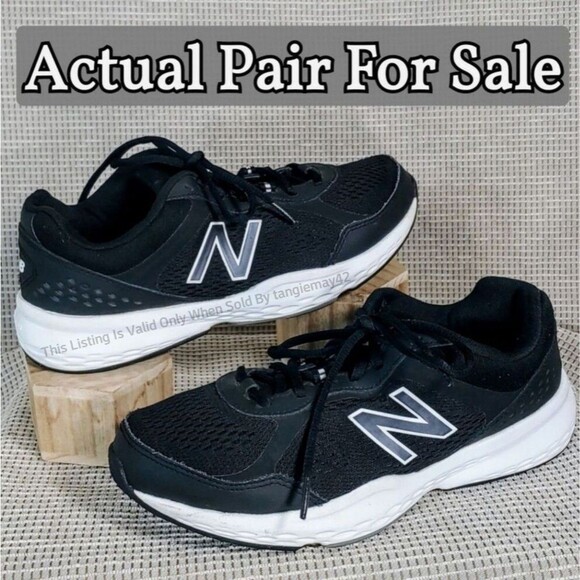 New Balance MX517LK2 Black White Sneakers Lace Up Running Training Shoes Mens 8 - Picture 1 of 11